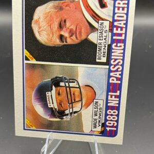 1988 NFL Passing Leaders (Wade Wilson / Boomer Esiason)